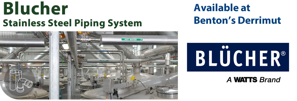 Blucher Stainless Steel Piping System